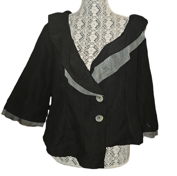 Pour Toi Asymmetrical Jacket - Picture 1 of 10